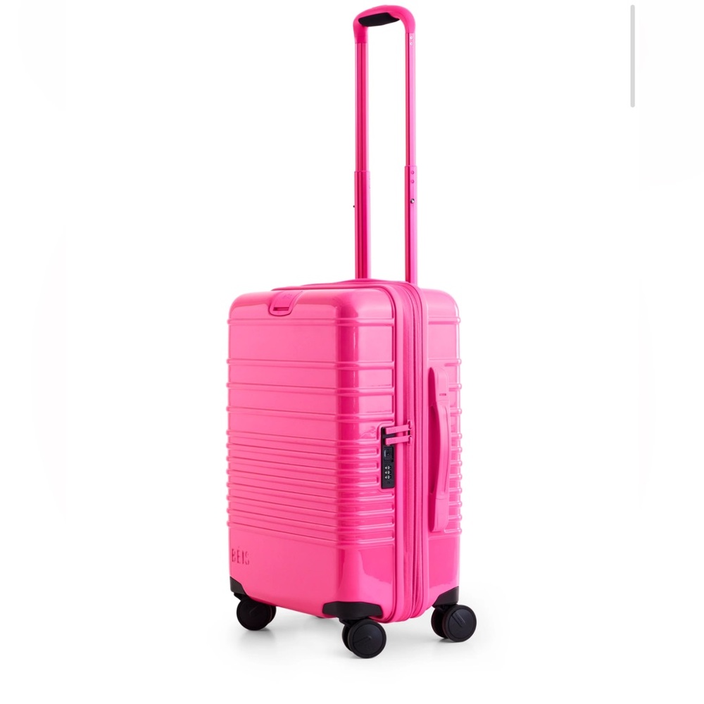 BEIS BARBIE - The Carry-On Roller in Barbie™ Pink